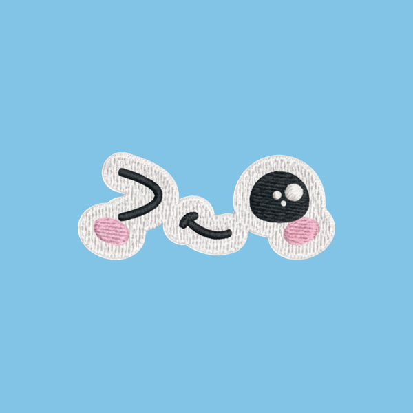 KIX STIX NO CAP – Zwinkerndes Gesicht | So Fluffy Edition