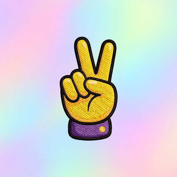 KIX STIX NO DRAMA – Peace-Zeichen | Zero Chill Edition