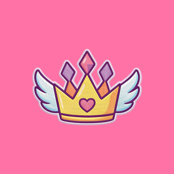 KIX STIX QUEEN ENERGY – Geflügelte Krone | Love Link Edition