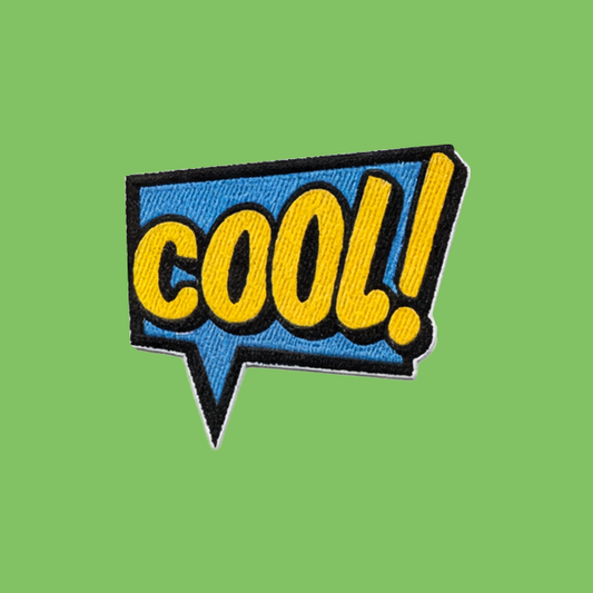 KIX STIX COOL! – Blaue eckige Sprechblase | Pop Off Pack Edition