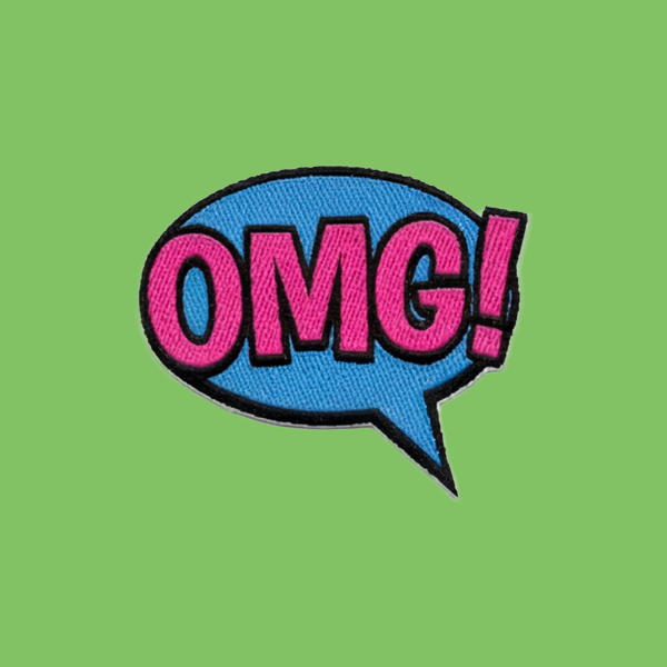 KIX STIX OMG! – Pink-blaue Sprechblase | Pop Off Pack Edition